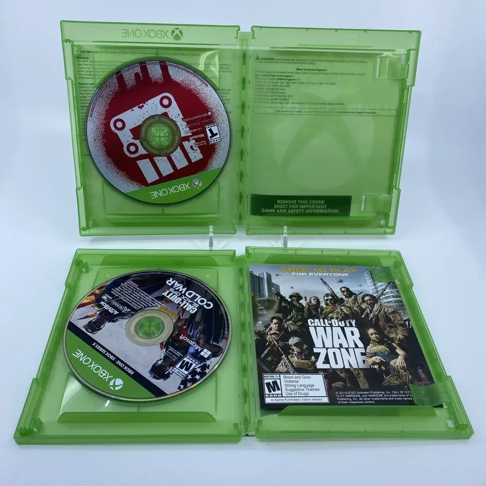 Xbox One 5 Game FPS Lot COD Modern Warfare Cold War Rainbow Six Titanfall B Edge